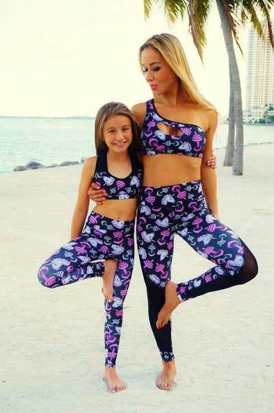 Minime Collection Leggings (kids/girls all prints) - ABS2B FITNESS APPAREL