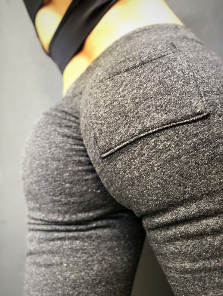 Scrunch Booty Joggers in Eco Gray - ABS2B FITNESS APPAREL
