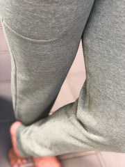 Scrunch Booty Joggers in Dusty Army Green - ABS2B FITNESS APPAREL