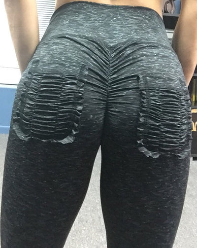 Booty Pum Pum ruched pocket Leggings - ABS2B FITNESS APPAREL