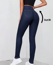 Ultra-High Rise Triple-Button Butt-Lift Jeans - ABS2B FITNESS APPAREL
