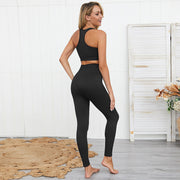 Jet Black Compression Seamless Set