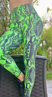 Neon Lime Python - ABS2B FITNESS APPAREL