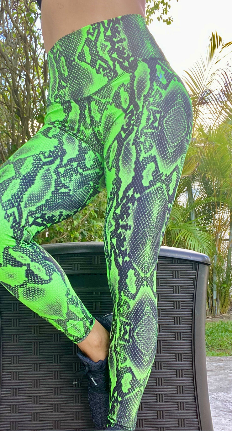 Neon Lime Python - ABS2B FITNESS APPAREL