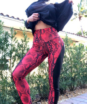 Red Quadzilla Leather Python - ABS2B FITNESS APPAREL